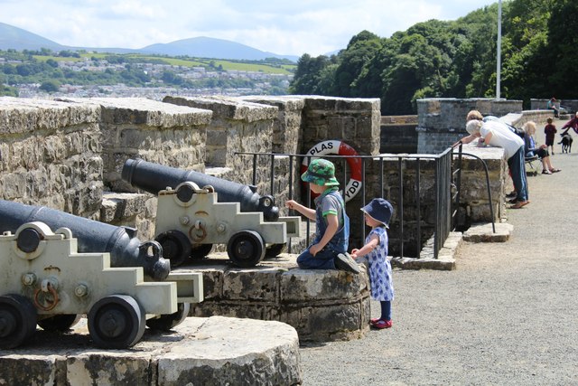 Historic Cannons | Rapidly Viral Children explore historic cannons at a coastal fortress, illustrating how historical imagery can become part of internet.